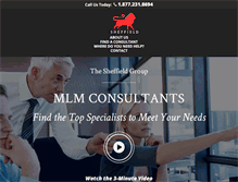 Tablet Screenshot of mlmconsultantadvice.com